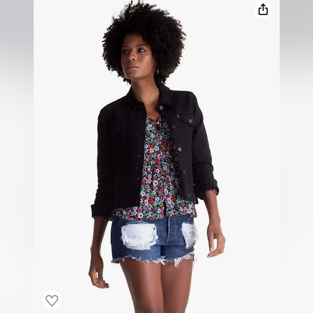 Levi's Women's Black Jean Jacket